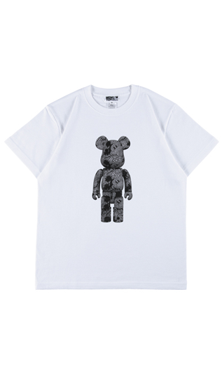 BE@RBRICK figure: Mickey Mouse × Keith Haring T-Shirt