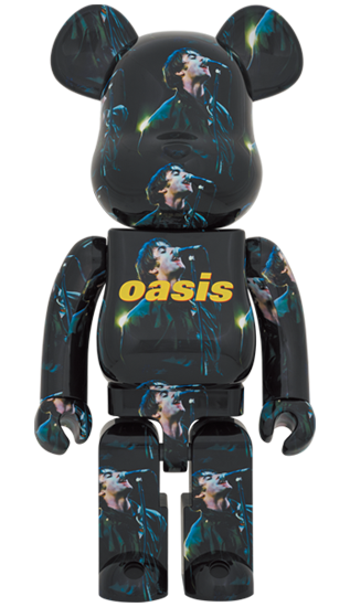 BE@RBRICK figure: OASIS KNEBWORTH 1996 (Liam Gallagher)