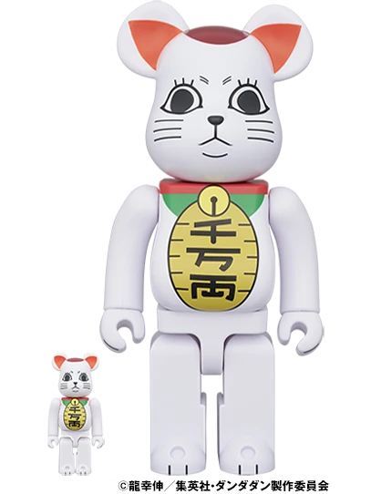 BE@RBRICK figure: Dandadan Turbo Grandma (Maneki Neko)