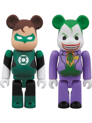 BE@RBRICK figure: Green Lantern / The Joker