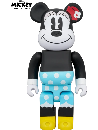 BE@RBRICK figure: Minnie Mouse (mickey Mouse & Friends)