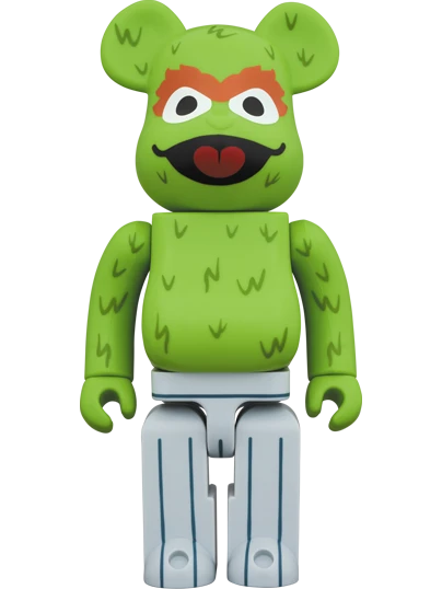 BE@RBRICK figure: Oscar the Grouch