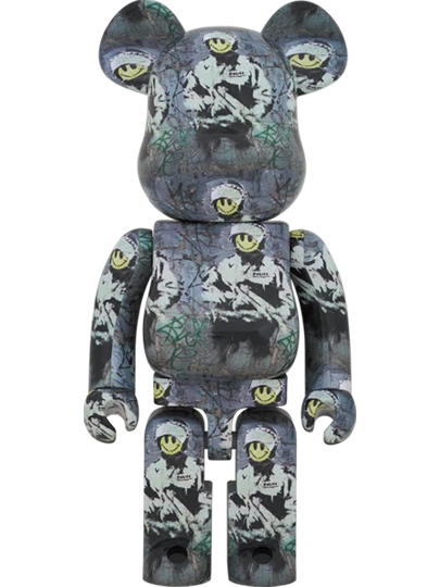 BE@RBRICK figure: Riot Cop