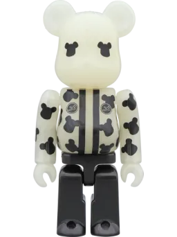 BE@RBRICK figure: Me-gumi Happi Glow-in-the-Dark