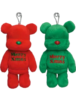 BE@RBRICK figure: Otayori Kumabrick Christmas (Red / Green)