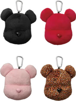 BE@RBRICK figure: Kumabrick Pass Case