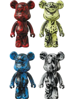 BE@RBRICK figure: Kumabrick (Marble Color)