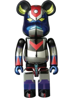 BE@RBRICK figure: Chogokin Grendizer (Chrome Ver.)