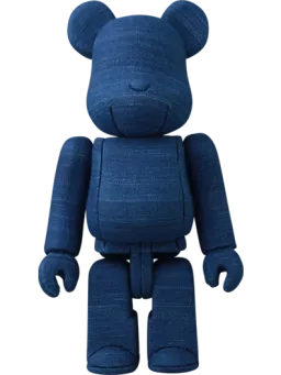 BE@RBRICK figure: Kimekomi Indigo Dye