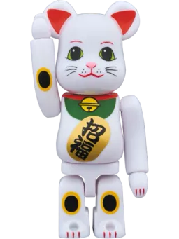 BE@RBRICK figure: Maneki Neko - Shokufuku