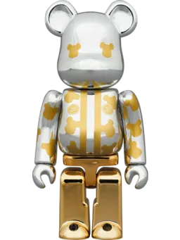 BE@RBRICK figure: Me-gumi Happi Silver Chrome