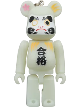 BE@RBRICK figure: Daruma Pass Glow-in-the-Dark