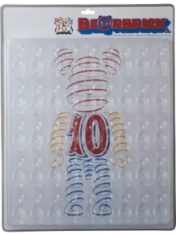 BE@RBRICK figure: Medicom Toy 15th Anniversary Display Blister Board