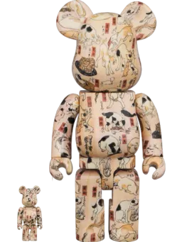 BE@RBRICK figure: Utagawa Kuniyoshi "Cats of the Tokaido"