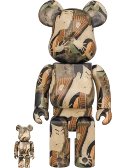 BE@RBRICK figure: Toshusai Sharaku "Otani Oniji III"