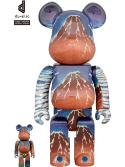 BE@RBRICK figure: Hokusai Red Fuji