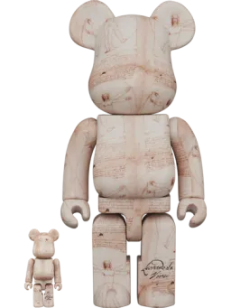 BE@RBRICK figure: Leonardo da Vinci "Vitruvian Man"