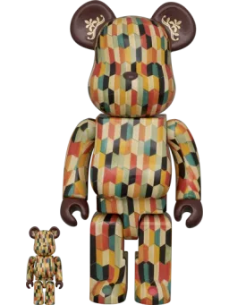 BE@RBRICK figure: Hexagonal Yosegi