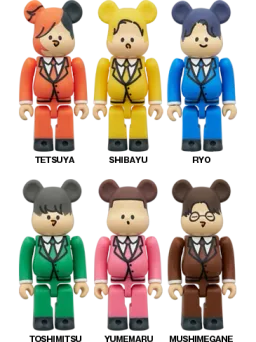 BE@RBRICK figure: 東海オンエア 6PCS