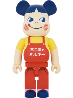 BE@RBRICK figure: Peko-chan Enamel Sign