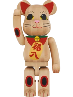 BE@RBRICK figure: Karimoku Maneki Neko San