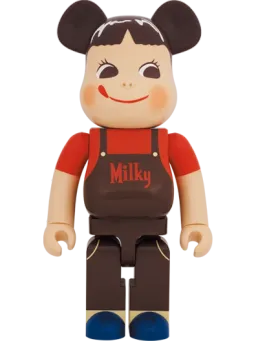 BE@RBRICK figure: Peko-chan Chocolate Milky