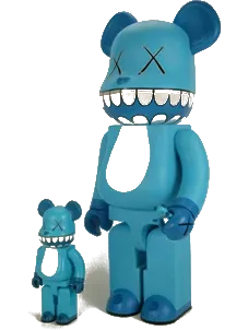 BE@RBRICK figure: BE@RBRICK a-nation KAWS"CHOMPERS"