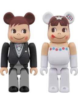BE@RBRICK figure: Wedding Peko-chan & Poko-chan 2pc