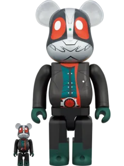 BE@RBRICK figure: 仮面ライダー第2号 (シン・仮面ライダー) (コートVer.)