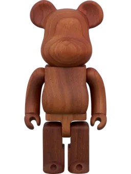 BE@RBRICK figure: Karimoku Padauk