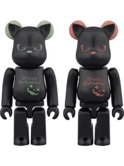 BE@RBRICK figure: 2016 Halloween Green/Red