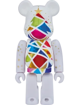 BE@RBRICK figure: 2016 Xmas Stained Glass Tree Snow White (Direct Store Exclusive)