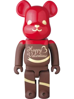 BE@RBRICK figure: 2017 Valentine BE@RBRICK Chocolat Framboise Ver.