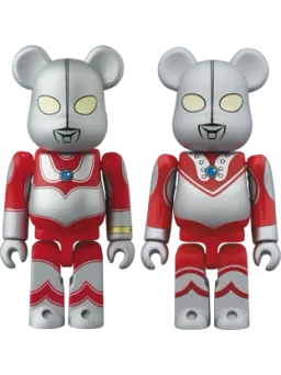 BE@RBRICK figure: Ultraman Jack & Zoffy 2-Pack
