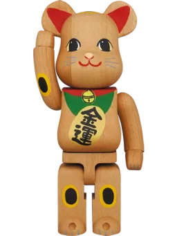 BE@RBRICK figure: Karimoku Maneki Neko II