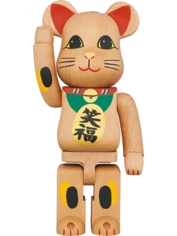 BE@RBRICK figure: Karimoku Maneki Neko IV