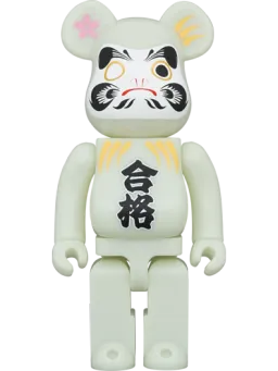 BE@RBRICK figure: Daruma Pass Glow-in-the-Dark