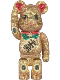 BE@RBRICK figure: Maneki Neko — Rei Ayanami