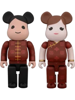 BE@RBRICK figure: Greeting Wedding China