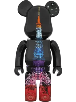 BE@RBRICK figure: Tokyo Tower Diamond Veil Ver.