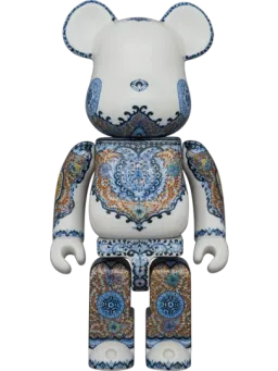 BE@RBRICK figure: Kutani Ware "Seika Kousai Karakusa" (Edition 1)