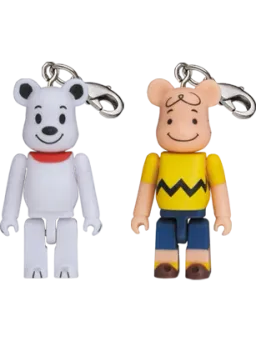 BE@RBRICK figure: Snoopy / Charlie Brown