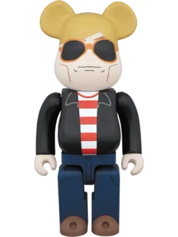 BE@RBRICK figure: Andy Warhol 60's Style Ver.