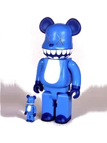 BE@RBRICK figure: a-nation×KAWS BE＠RBRICK"CHOMPERS"