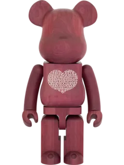 BE@RBRICK figure: Karimoku Alexander Girard International Love Heart