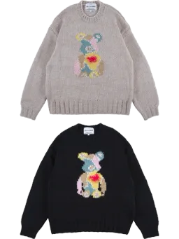 BE@RBRICK figure: × amok KNIT