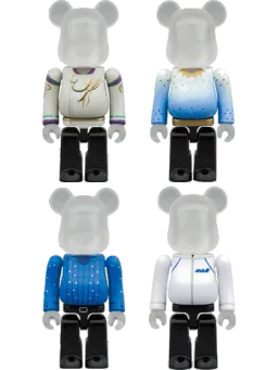 BE@RBRICK figure: ＜ANAオリジナル＞YUZU × BE@RBRICK for ANA 歴代衣装コレクション