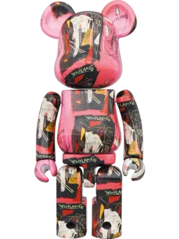 BE@RBRICK figure: Chogokin Andy Warhol x Jean-Michel Basquiat