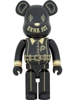 BE@RBRICK figure: Anna Sui Black