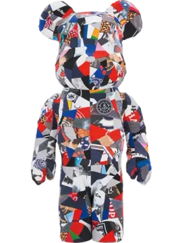 BE@RBRICK figure: ANREALAGE × S.H.I.P&crew PATCHWORK BE@RBRICK